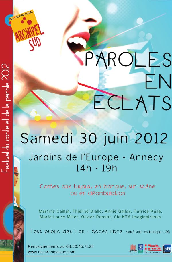  Jardins de l'Europe - Quai Napolon III, 74000 Annecy, Samedi 30 juin 2012