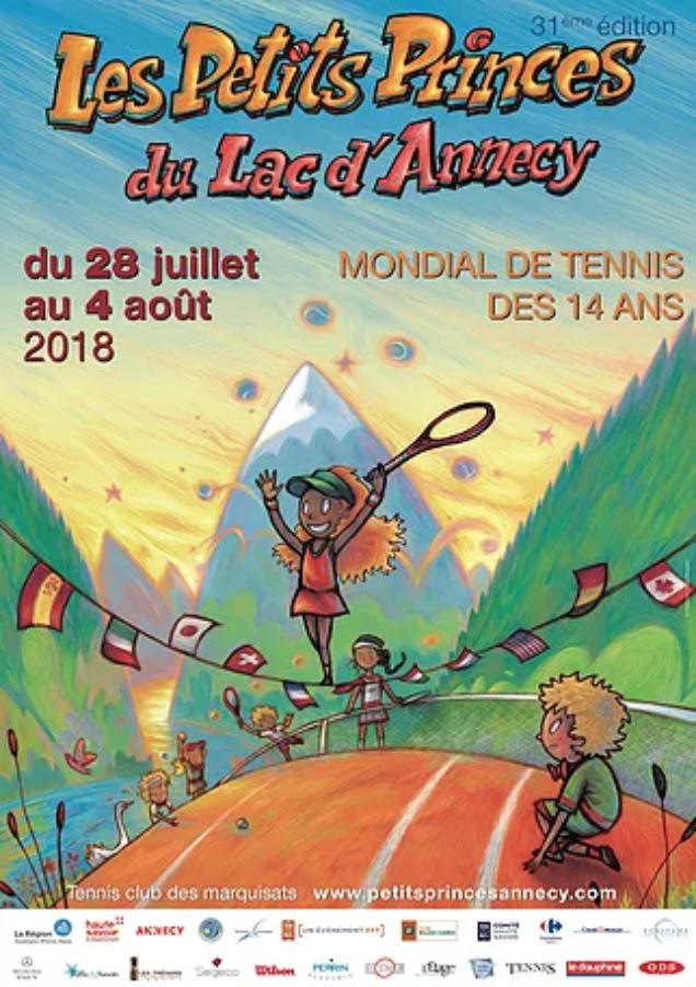  Tennis Club des Marquisats - 58 Rue des Marquisats, 74000 Annecy, Du 28 Juillet au 4/8/2018