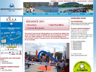 thumb Marathon & semi-marathon du Lac d'Annecy