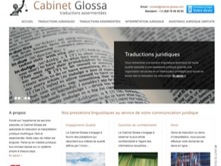 thumb Cabinet Glossa - Traductions assermentes